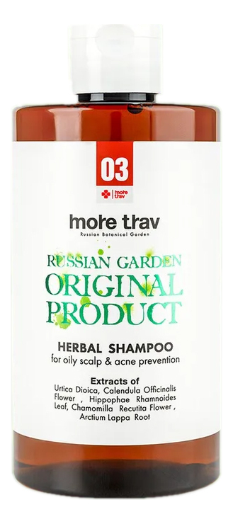 Фито-шампунь для жирной кожи головы и профилактики акне Herbal Shampoo No3 460мл фито шампунь для усиления роста и укрепления волос herbal shampoo no1 460мл