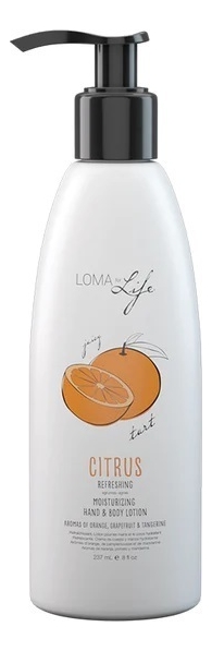 Цитрусовый лосьон для рук и тела Life Citrus Hand & Body Lotion 237мл