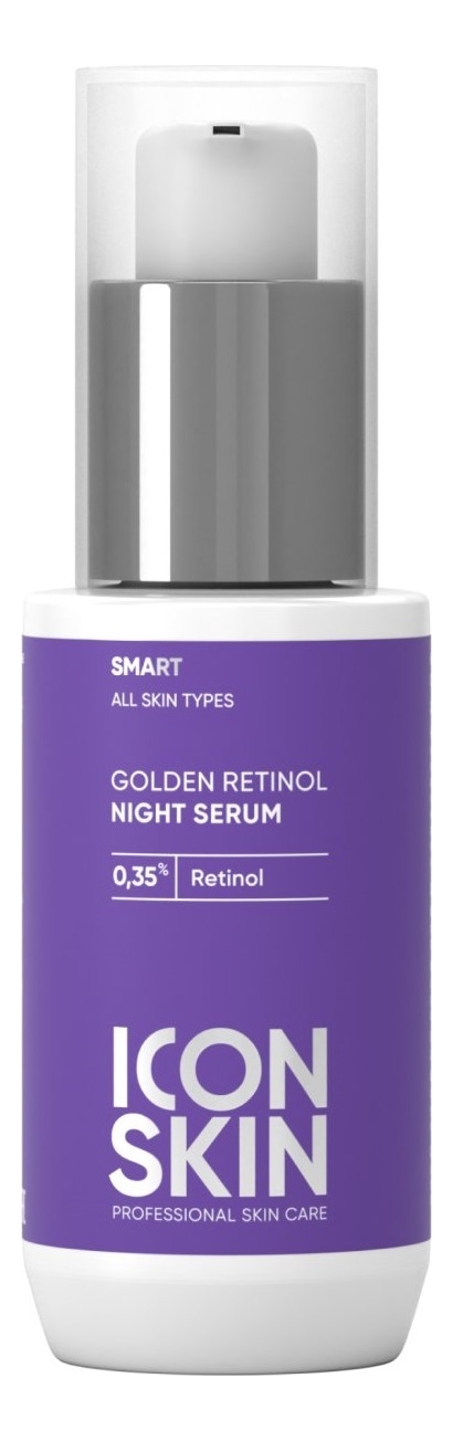 

Ночная сыворотка для лица на основе 0.35% ретинола Golden Retinol 30мл
