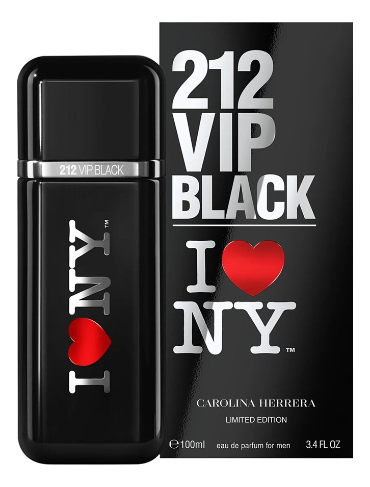 212 VIP Black I NY: парфюмерная вода 100мл 212 vip black extra парфюмерная вода 100мл