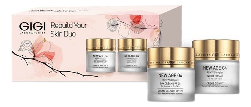 Набор для лица Сияние New Age G4 Super Glow Kit 2*50мл (крем дневной + крем ночной)