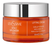 Levissime Лифтинг-крем для шеи и зоны декольте с витамином С Vita C Splendor + GPS Lifting Cream