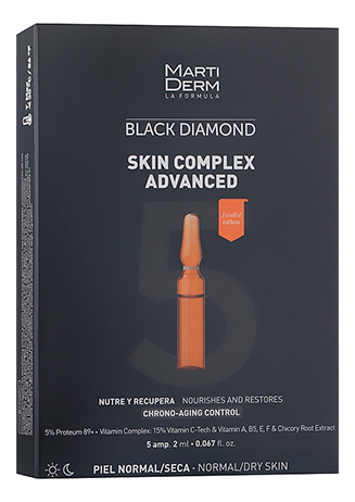 

Ампульная сыворотка для лица Black Diamond Skin Complex Advanced: Сыворотка 5*2мл, Ампульная сыворотка для лица Black Diamond Skin Complex Advanced