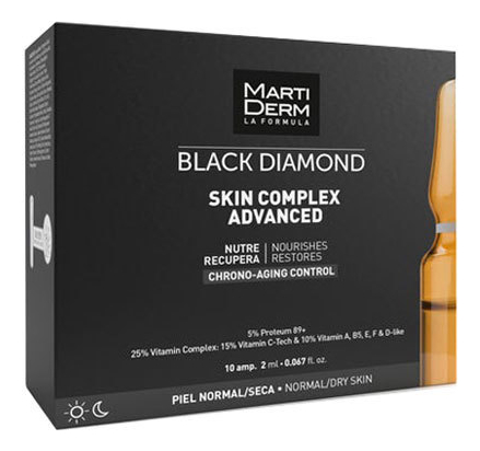 

Ампульная сыворотка для лица Black Diamond Skin Complex Advanced: Сыворотка 10*2мл, Ампульная сыворотка для лица Black Diamond Skin Complex Advanced