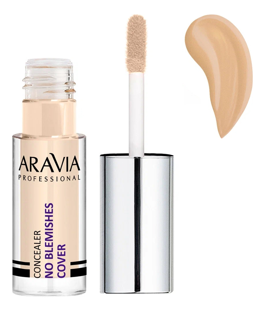 

Консилер для лица водостойкий Concealer No Blemish Cover 5мл: 03 бежевый, Консилер для лица водостойкий Concealer No Blemish Cover 5мл