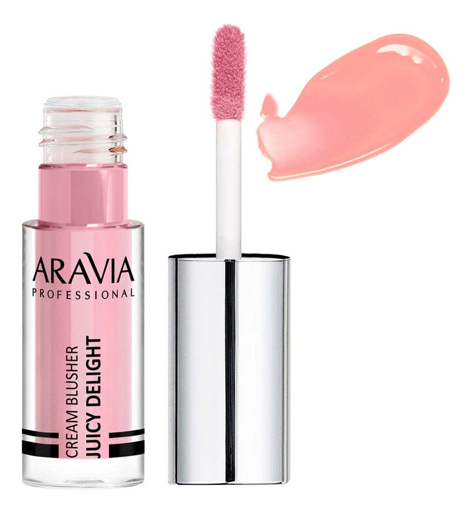

Кремовые румяна для лица Cream Blusher Juicy Delight 5мл: 01 персиково-розовый, Кремовые румяна для лица Cream Blusher Juicy Delight 5мл