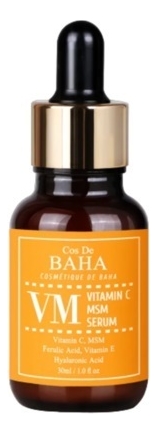 

Сыворотка для лица с витамином C и феруловой кислотой Vitamin C MSM Serum 30мл