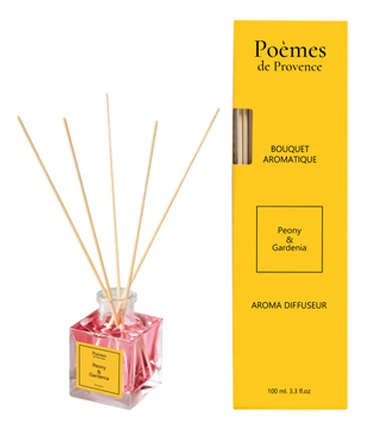 

Аромадиффузор Peony & Gardenia: аромадиффузор 100мл, Аромадиффузор Peony & Gardenia
