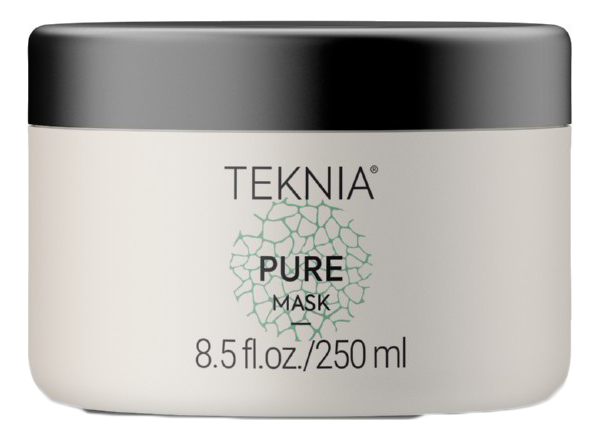 Глиняная абсорбирующая маска для жирной кожи головы Teknia Pure Mask 250мл