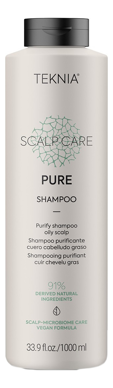 

Очищающий шампунь для жирной кожи головы Teknia Scalp Care Pure Shampoo: Шампунь 1000мл, Очищающий шампунь для жирной кожи головы Teknia Scalp Care Pure Shampoo