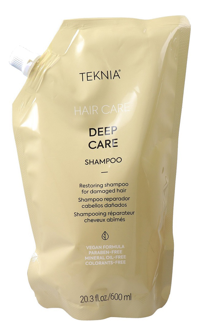 

Восстанавливающий шампунь для сухих или поврежденных волос Teknia Deep Care Shampoo: Шампунь 600мл, Восстанавливающий шампунь для сухих или поврежденных волос Teknia Deep Care Shampoo