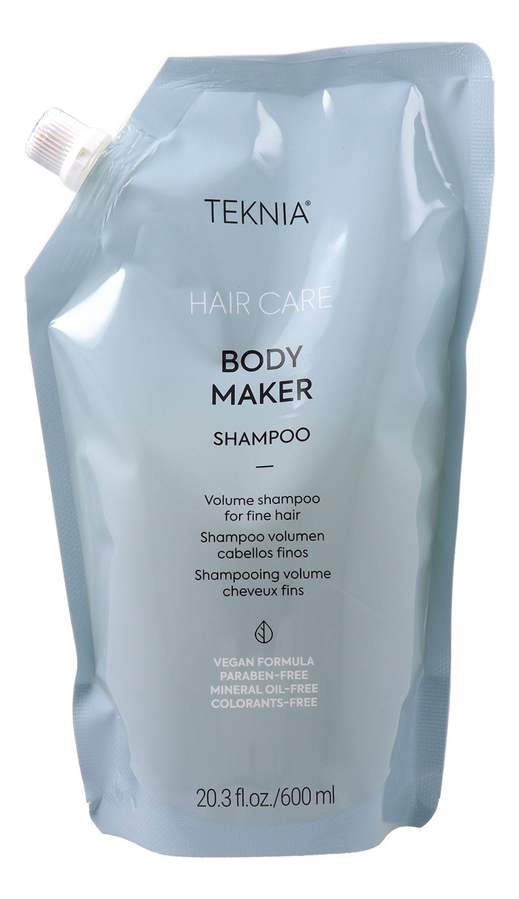 

Шампунь для объема волос Teknia Body Maker Shampoo: Шампунь 600мл, Шампунь для объема волос Teknia Body Maker Shampoo