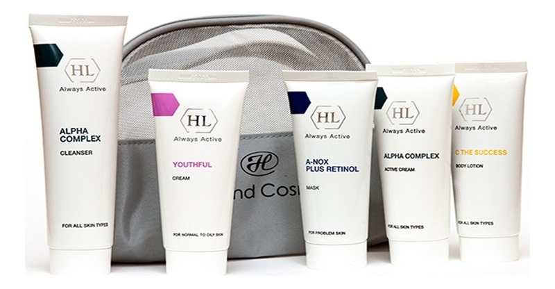 Набор для путешествий Travelling Set For Dry Skin (очищающая эмульсия 100мл + активный крем 70мл + лосьон для тела 70мл + крем для сухой кожи 70мл + маска 70мл)