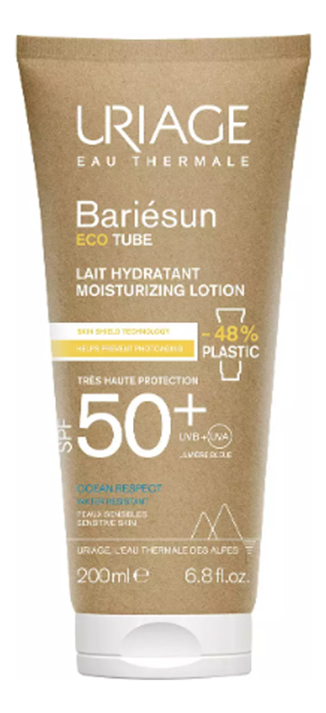 Солнцезащитное увлажняющее молочко для лица и тела Bariesun Lait Hydratant SPF50+ 200мл