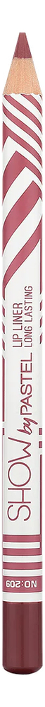

Карандаш для губ Show Lip Liner Long Lasting 1,14г: No 209, Карандаш для губ Show Lip Liner Long Lasting 1,14г