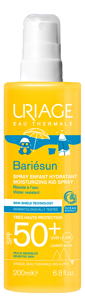 Солнцезащитный увлажняющий спрей для детей Bariesun Spray Enfant Hydratant SPF50+ 200мл