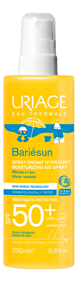 

Солнцезащитный увлажняющий спрей для детей Bariesun Spray Enfant Hydratant SPF50+ 200мл