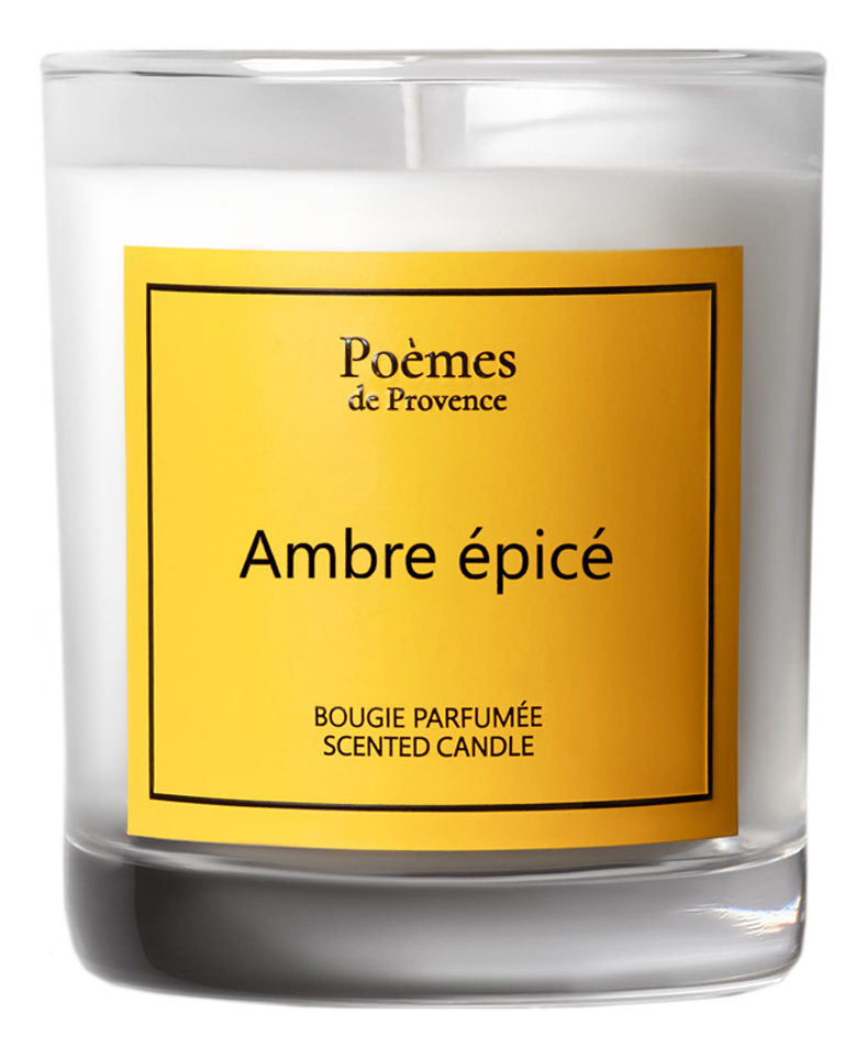 

Ароматическая свеча Ambre Epice: свеча 140г, Ароматическая свеча Ambre Epice