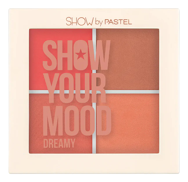 Румяна для лица Show Your Mood 17,2г: 442 Dreamy румяна для лица show your happiness 4 2г 202 colorful