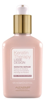 Кератиновая сыворотка для волос Keratin Therapy Lisse Design Serum 125мл