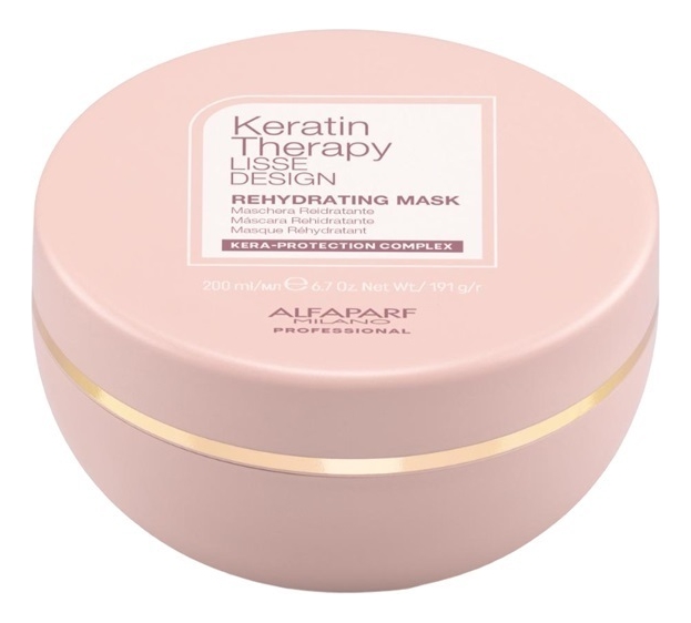 Кератиновая маска для волос Keratin Therapy Lisse Design Mask 200мл кератиновая маска для волос keratin therapy lisse design finishing mask 500мл