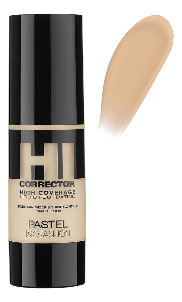 цена Тональная основа для лица Profashion Hi Corrector High Coverage Liquid Foundation 30мл: No 401