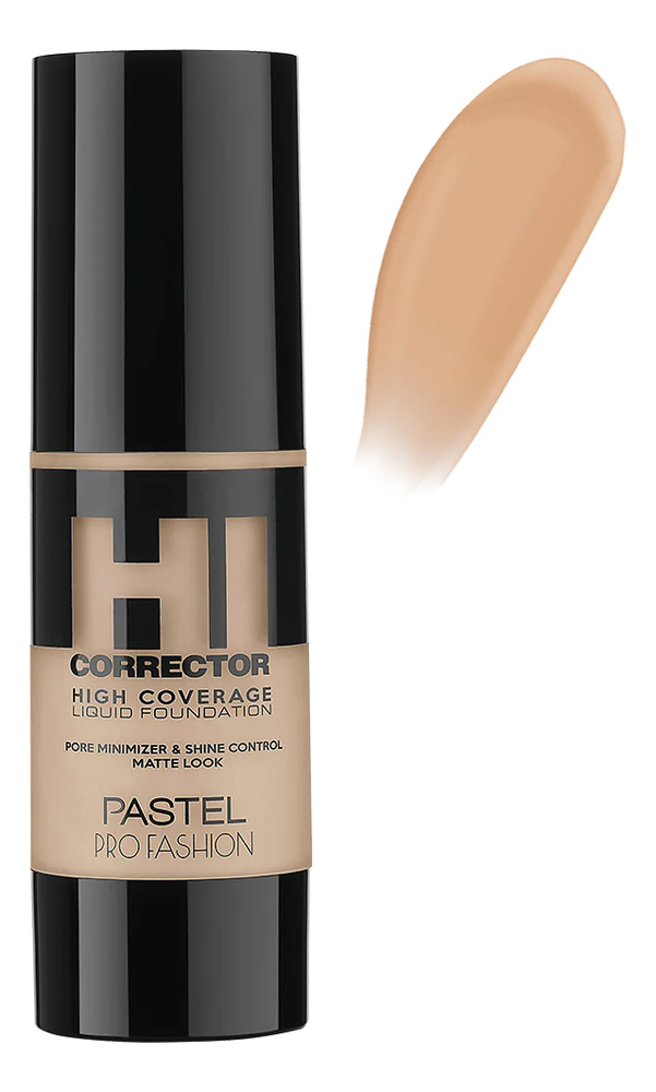 Тональная основа для лица Profashion Hi Corrector High Coverage Liquid Foundation 30мл: No 402 тональная основа для лица profashion hi corrector high coverage liquid foundation 30мл no 400