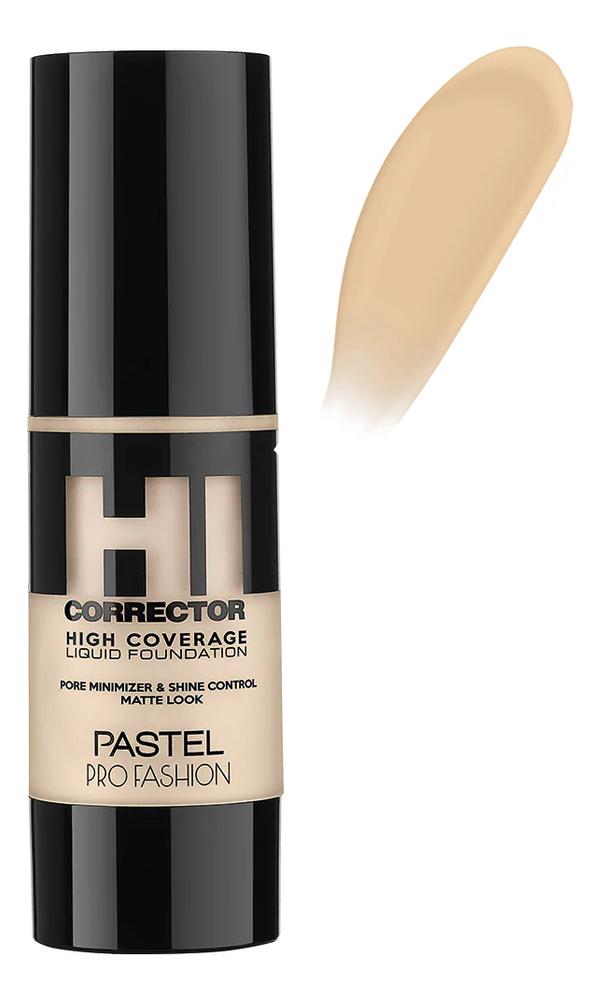 цена Тональная основа для лица Profashion Hi Corrector High Coverage Liquid Foundation 30мл: No 415