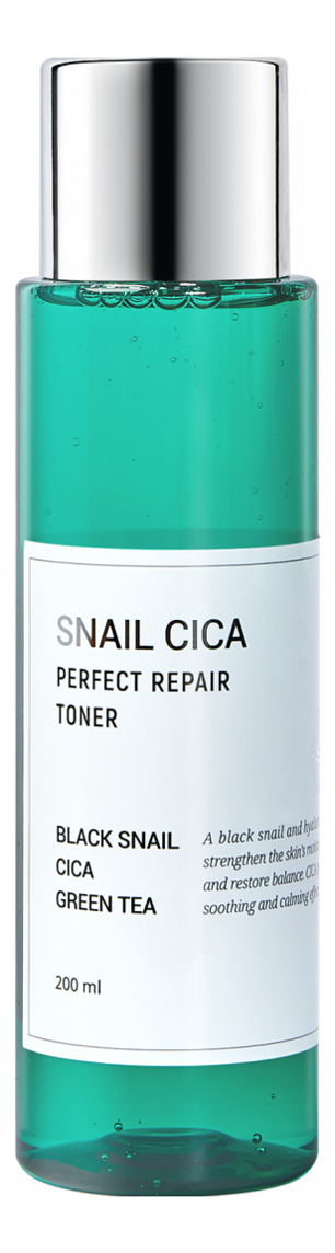 

Тонер для лица с муцином улитки и экстрактом центеллы Snail Cica Perfect Repair Cream 200мл