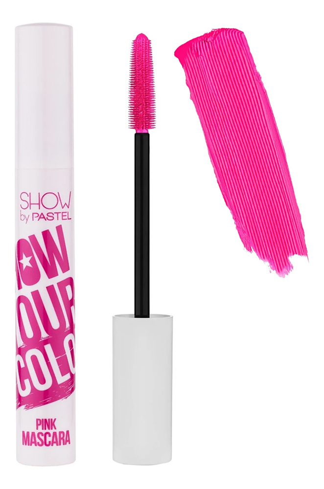 

Тушь для ресниц Show Your Color 10мл: 13 Pink, Тушь для ресниц Show Your Color 10мл
