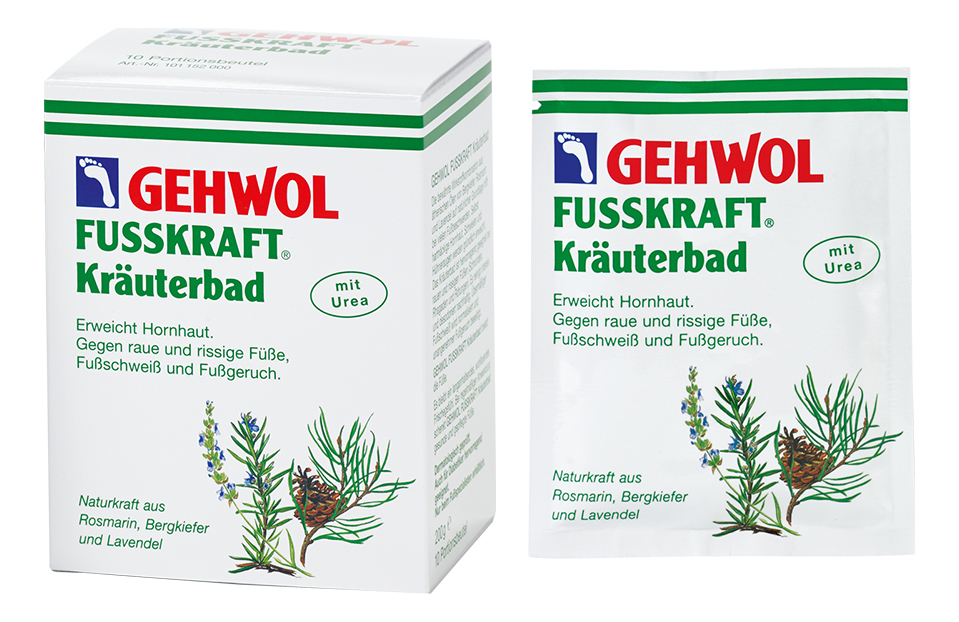 Ванна для ног Fusskraft Herbal Bath: Ванна 10*20г gehwol fusskraft herbal bath травяная ванна 10 х 20 гр