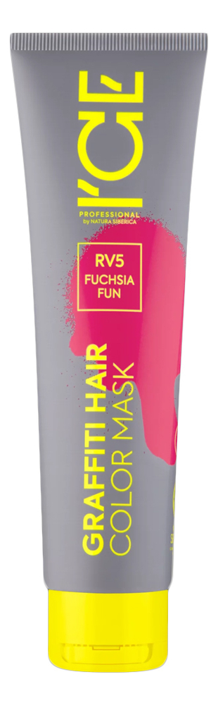 

Тонирующая маска для волос Graffiti Hair Color Mask 140мл: Fuchsia Fun, Тонирующая маска для волос Graffiti Hair Color Mask 140мл