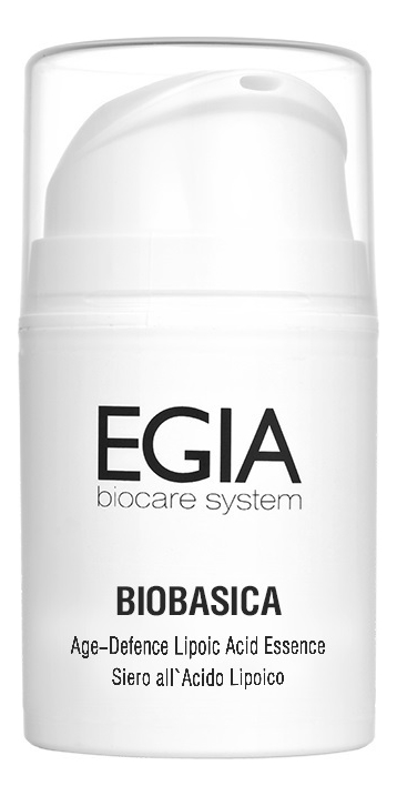 

Биоактивный концентрат с альфа-липоевой кислотой Biobasica Age-Defence Lipoic Acid Essence 50мл