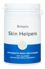 Skin Helpers Антигидрозная део-пудра для тела с каламином и антибактериальными компонентами Botanix 75 мл