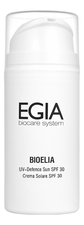 EGIA Солнцезащитный крем для лица увлажняющий Bioelia UV-Defence Sun SPF30 100мл