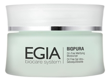 EGIA Увлажняющая эмульсия для лица Biopura Oil-Free Matifying Moisturizer 50мл