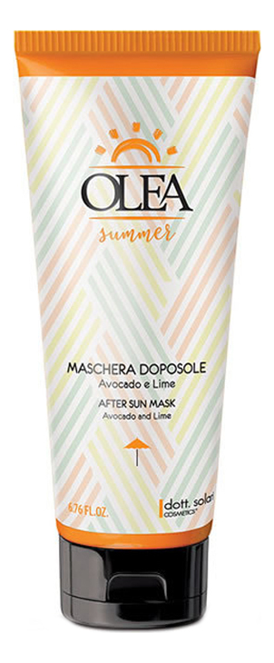 Маска для волос после пребывания на солнце с авокадо и лаймом Olea Summer After Sun Mask 300мл защитное масло для волос с авокадо и лаймом olea summer 100 мл