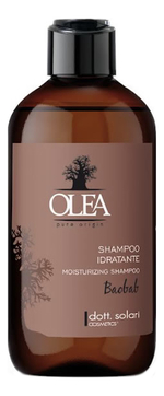 Увлажняющий шампунь для волос с маслами баобаба и семян льна Olea Baobab Moisturizing Shampoo