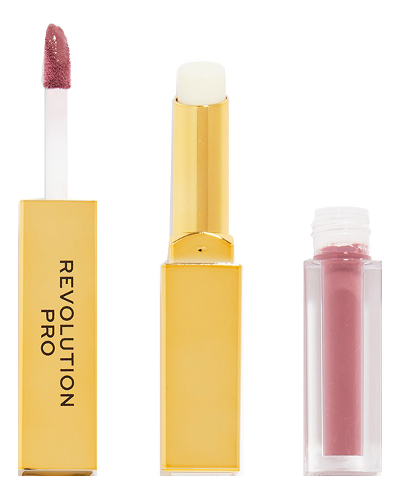 

Жидкая помада и бальзам для губ Supreme Stay 24H Lip Duo 1мл/1,5г: Seclusion, Жидкая помада и бальзам для губ Supreme Stay 24H Lip Duo 1мл/1,5г