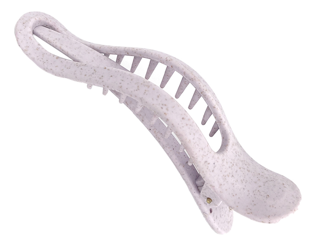 

Крабик для волос из натуральной пшеницы в форме банана Straw Banana Hair Clip Lilac