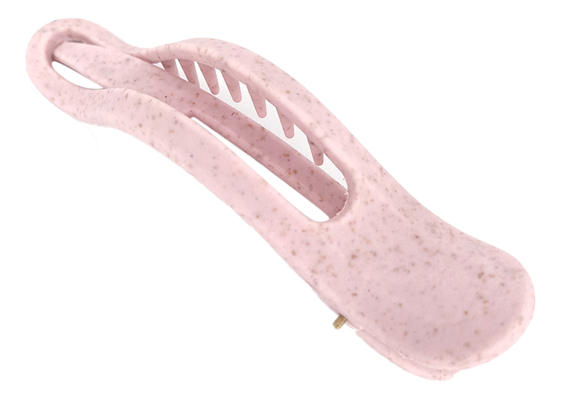 

Крабик для волос из натуральной пшеницы в форме банана Straw Banana Hair Clip Pink