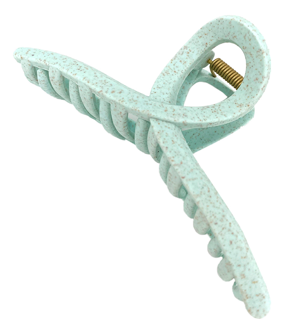 

Крабик для волос из натуральной пшеницы в форме бабочки Straw Claw Hair Clip Butterfly Mint