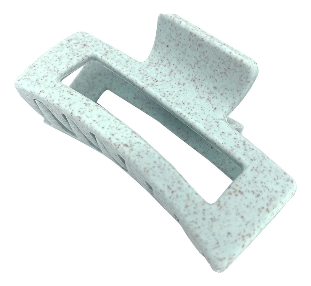 

Крабик для волос из натуральной пшеницы прямоугольный Straw Claw Hair Clip Rectangle Mint