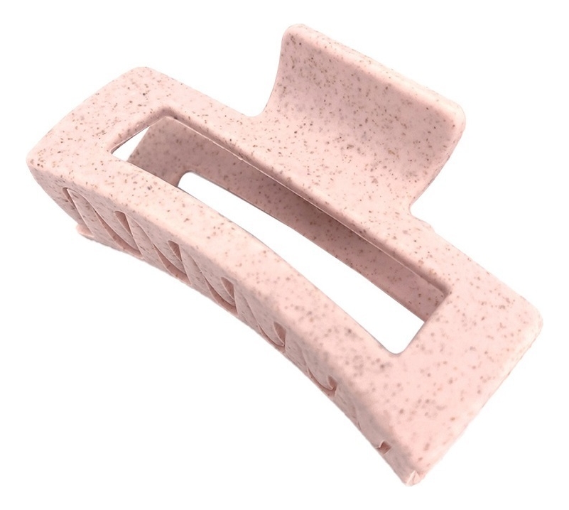 

Крабик для волос из натуральной пшеницы прямоугольный Straw Claw Hair Clip Rectangle Pink