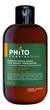 Dott. Solari Балансирующий шампунь двойного действия для жирной кожи головы и сухих волос Phitocomplex Balancing Double Action Shampoo