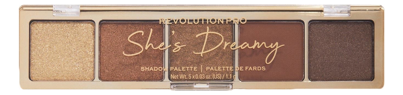 

Тени для век Glam Eyeshadow Palette 1,1г: She's Dreamy Green, Тени для век Glam Eyeshadow Palette 1,1г