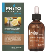 Dott. Solari Биоэссенция-детокс для глубокого очищения кожи головы Phitocomplex Detox Bioessence 30мл