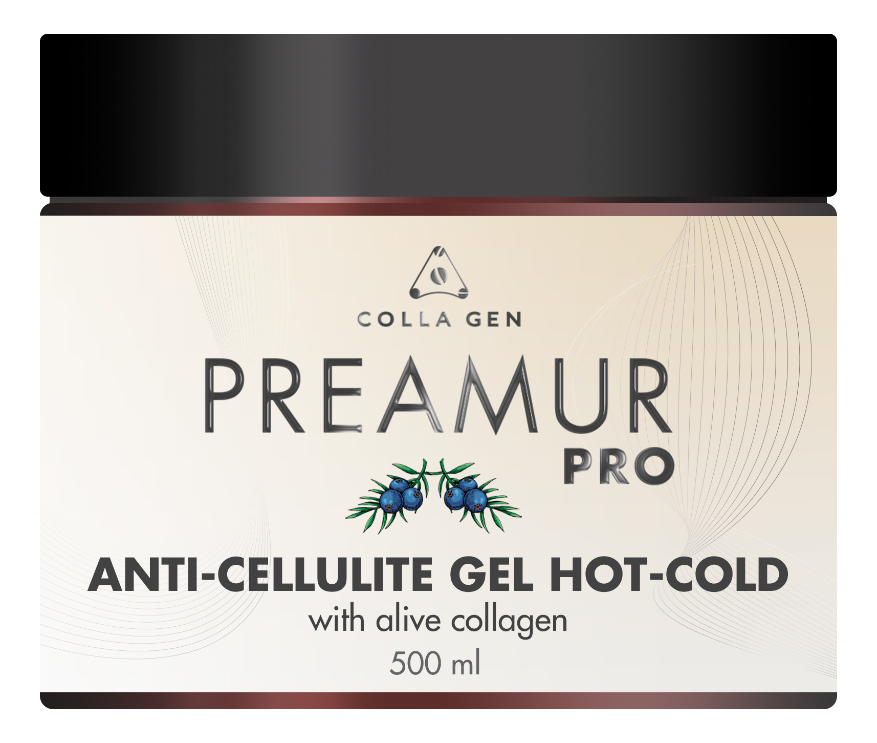 Антицеллюлитное обертывание для тела Light Preamur Pro Anti-Cellulite Gel Hot-Cold 500мл