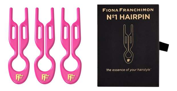 Шпильки для волос No1 Hairpin 3шт (цвет розовый неон)