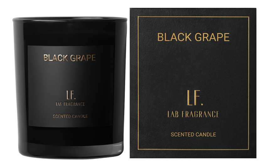 Ароматическая свеча Черный виноград (Black Grape): свеча 180г